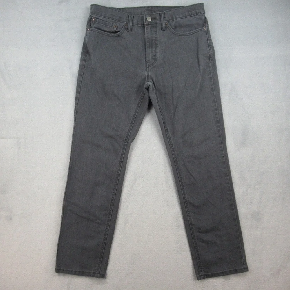 Levis 541 Mens Athletic Taper Jeans Dark Gray Charcoal 34x32 18181-0005